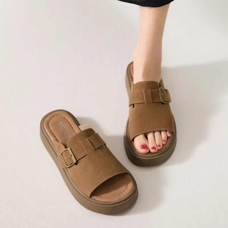 WESTLINK PVC Polyvinyl Chloride Abrasion Resistant Slide Slippers Women's-3