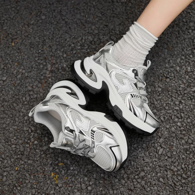 WESTLINK Slip Resistant Low Top Chunky Sneakers Women's-9