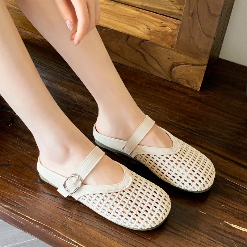 WESTLINK Slip Resistant Abrasion Resistant Closed Toe Slippers Women's-10