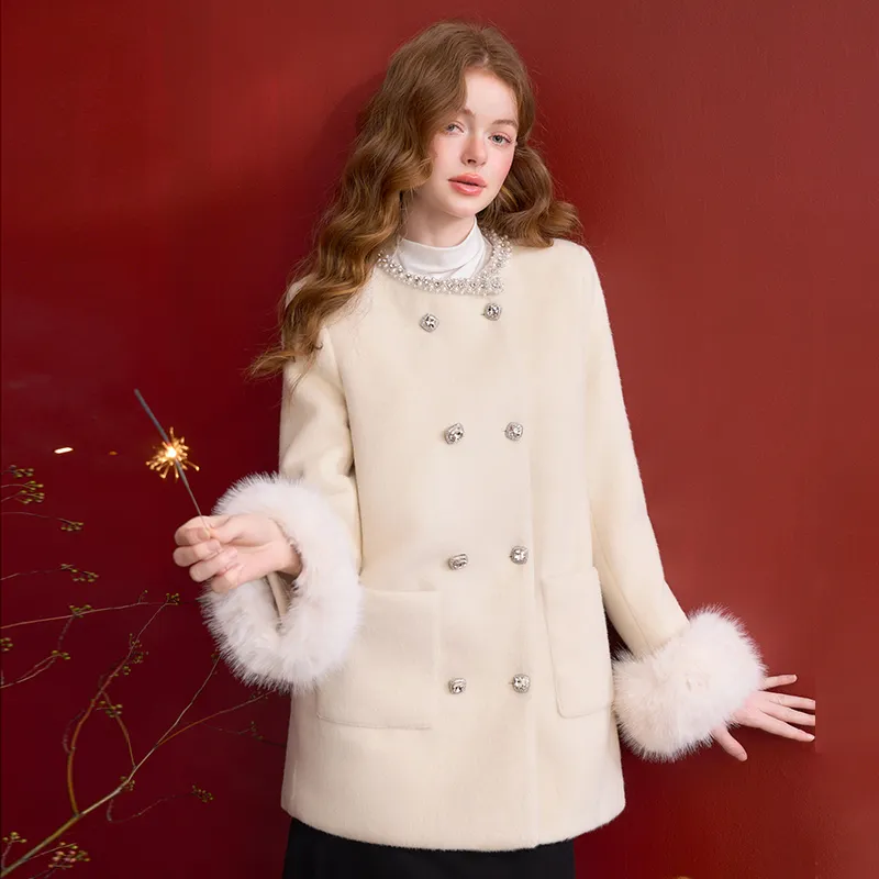 WESTLINK Furs Women's Apricot-2