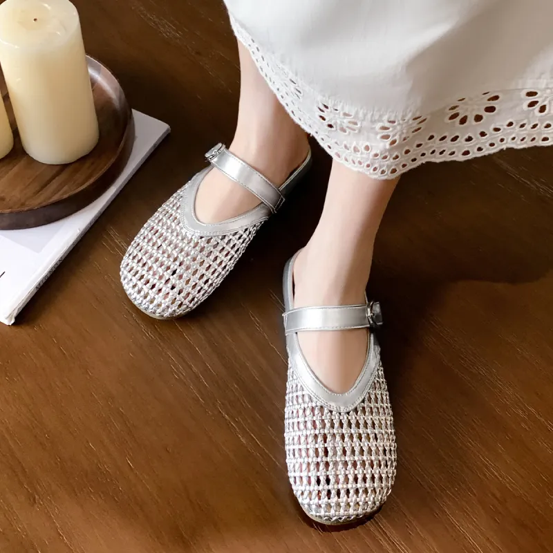 WESTLINK Slip Resistant Abrasion Resistant Closed Toe Slippers Women's-18