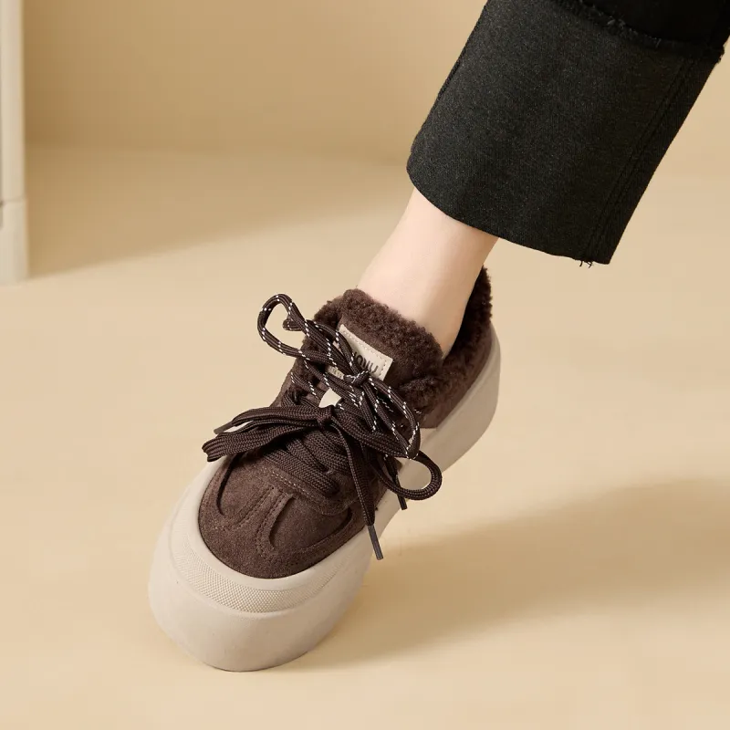 WESTLINK Warm Anti Slip And Wear Resistant Low Top Skateboard Shoes Women's-11