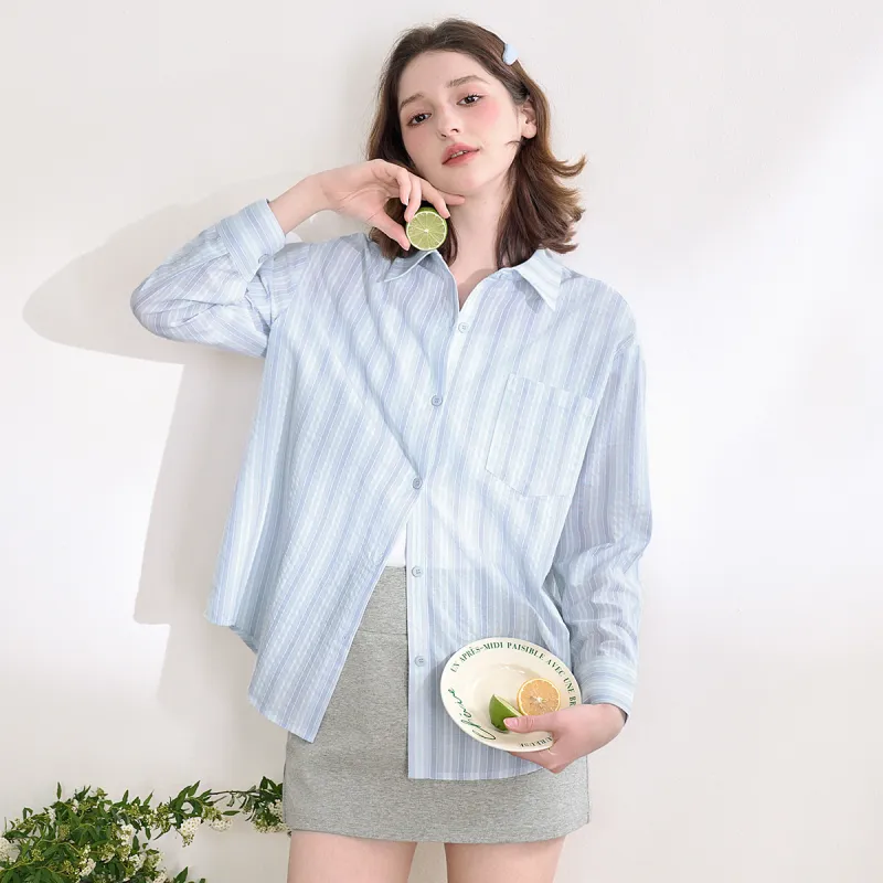 WESTLINK Shirts Women's Blue-5