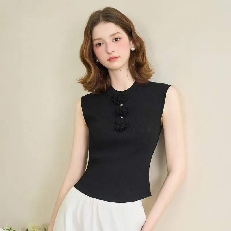 WESTLINK Tank Tops Women's Black-5