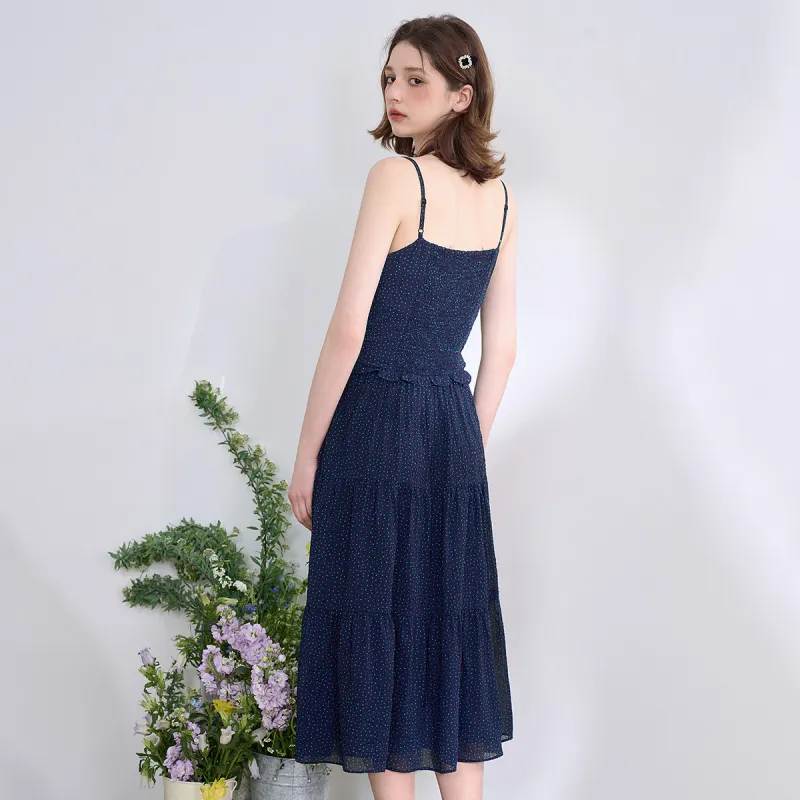WESTLINK Slip Dress Women's Blue-6