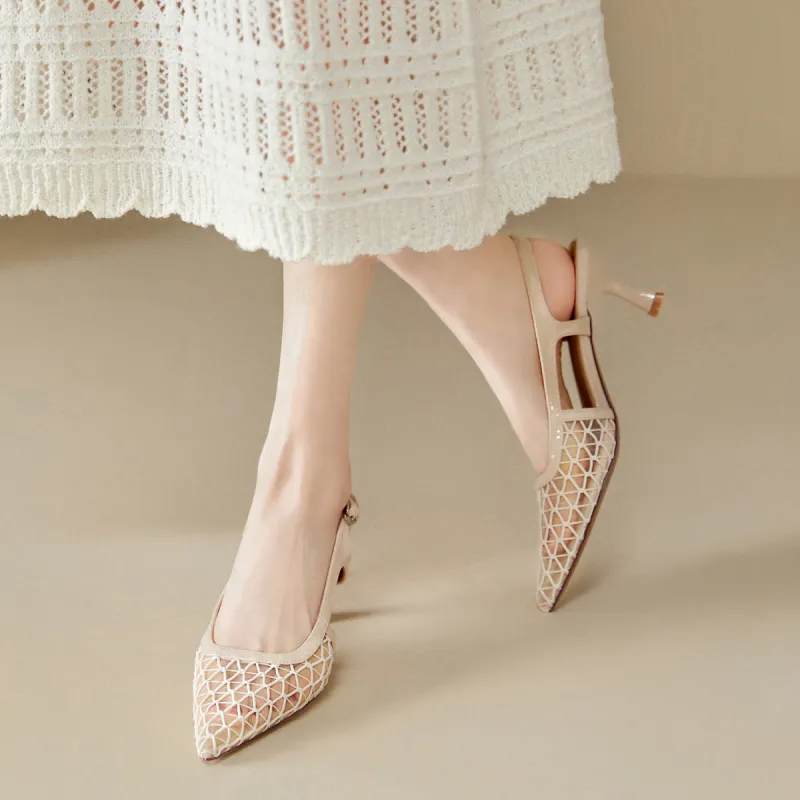 WESTLINK Slim Heel High Heels 7cm Women's-4