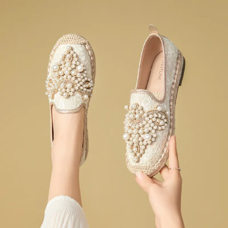 WESTLINK Espadrilles Women's Beige-3