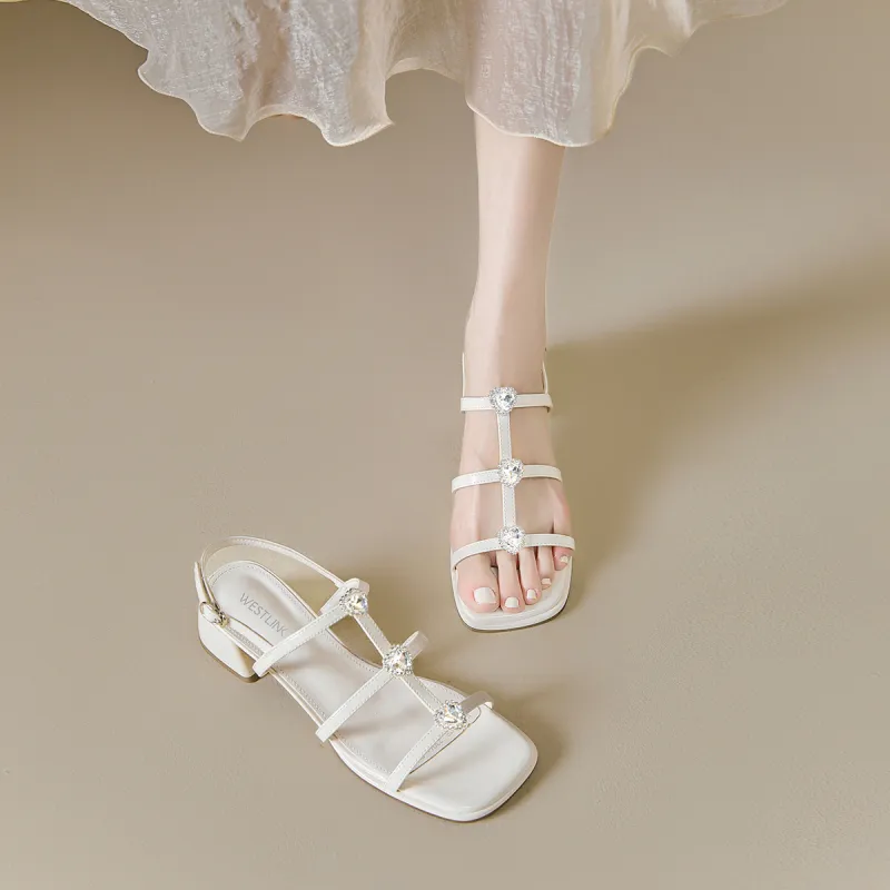 WESTLINK One Strap Sandals Women's-3