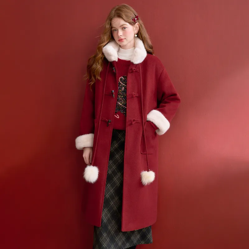 WESTLINK Furs Women's Red-5