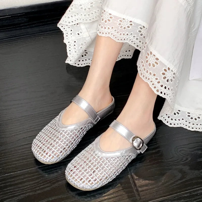 WESTLINK Slip Resistant Abrasion Resistant Closed Toe Slippers Women's-15