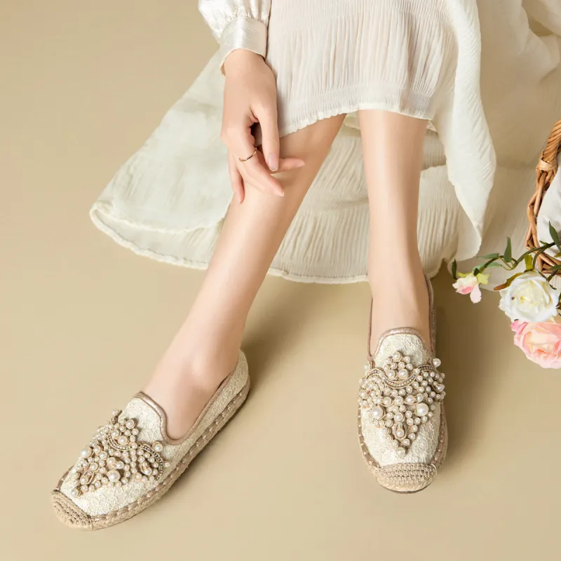 WESTLINK Espadrilles Women's Beige-2