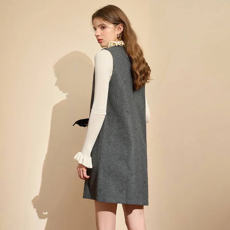 WESTLINK Sleeveless Dress Women's Gray-6
