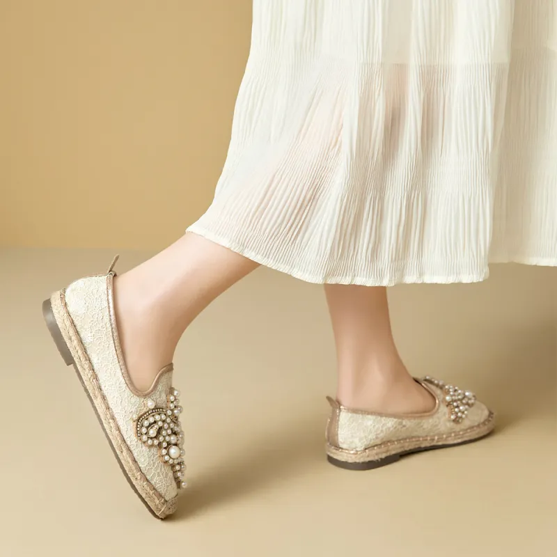 WESTLINK Espadrilles Women's Beige-5