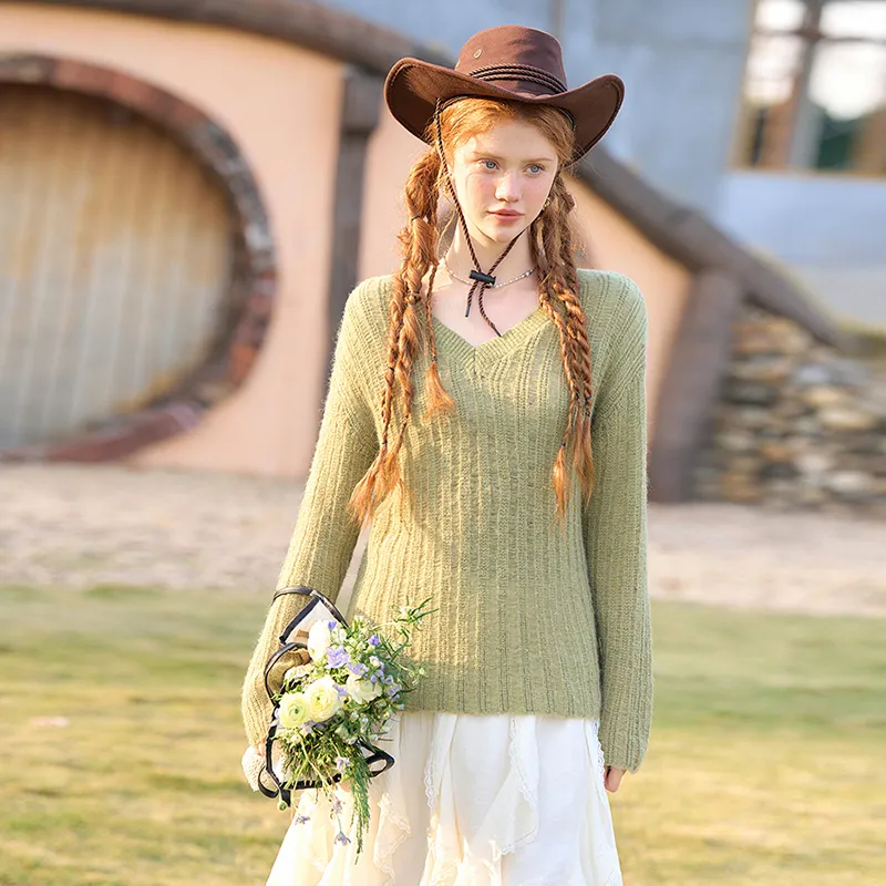 WESTLINK Knitwear Women's Green-5