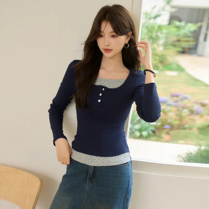 WESTLINK T Shirt Women's Dark Blue-4