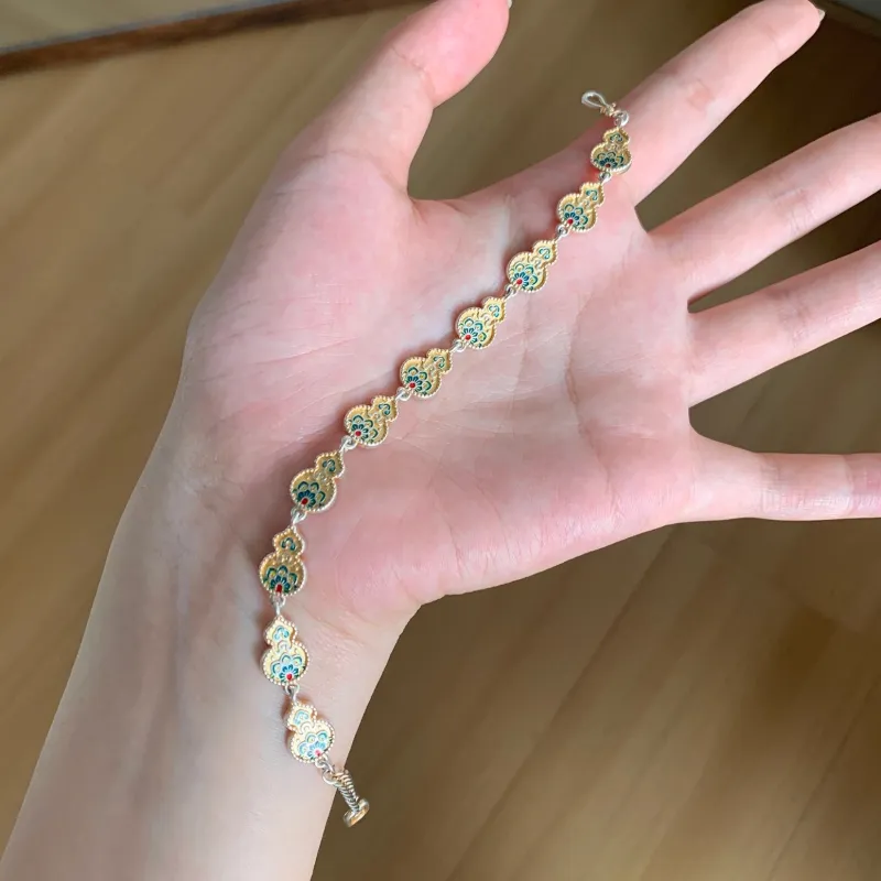 YINI Pure Silver 999.9 Bracelets Women's-3