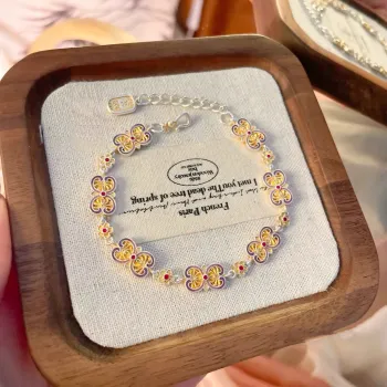 YINI Pure Silver 999.9 Bracelets Women's