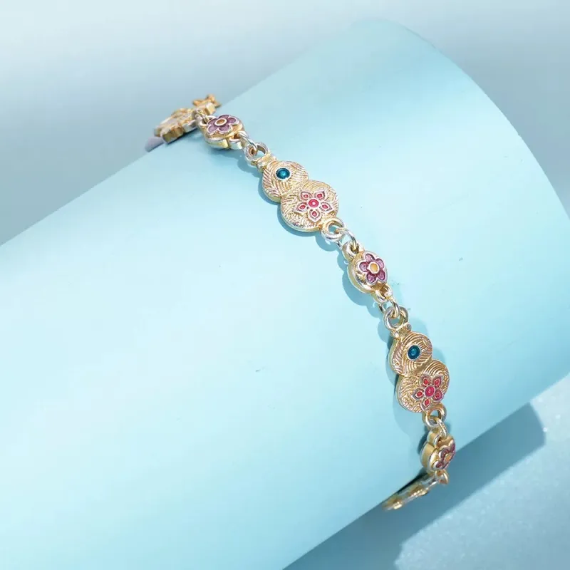 YINI Pure Silver 999.9 Bracelets Women's-2