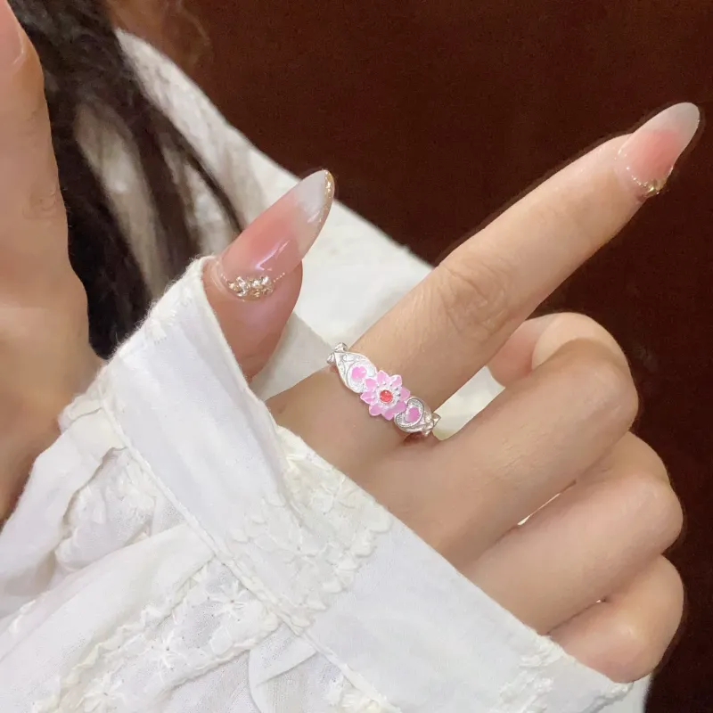 YINI 999 Fine Silver Rings Women's-10