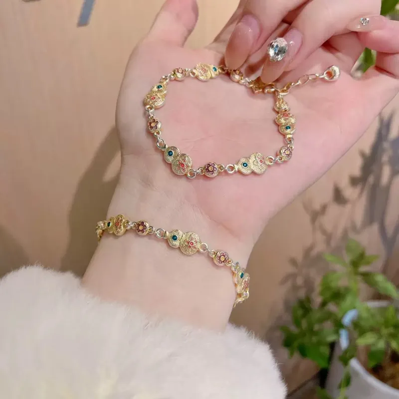 YINI Pure Silver 999.9 Bracelets Women's-1