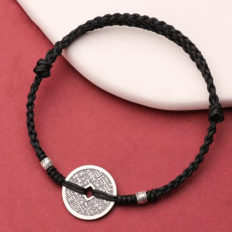 YINI S999 Fine Silver Pure Silver Bracelets Unisex-5