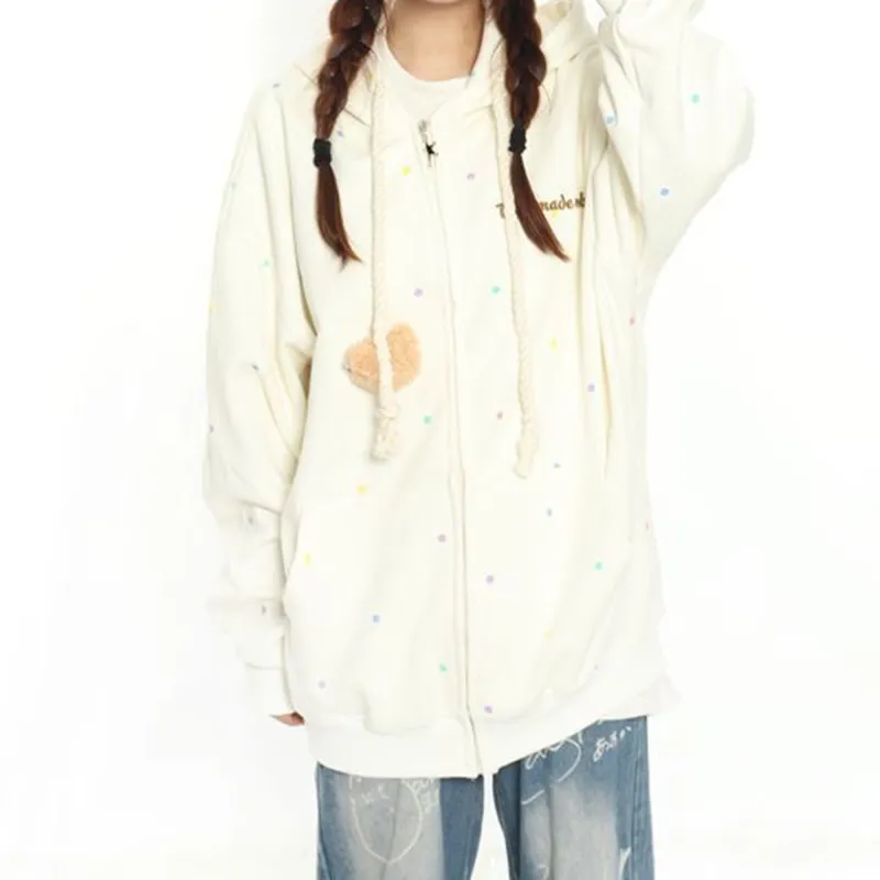 KUNZHUDAXIANG Sweatshirt Women's Apricot-7