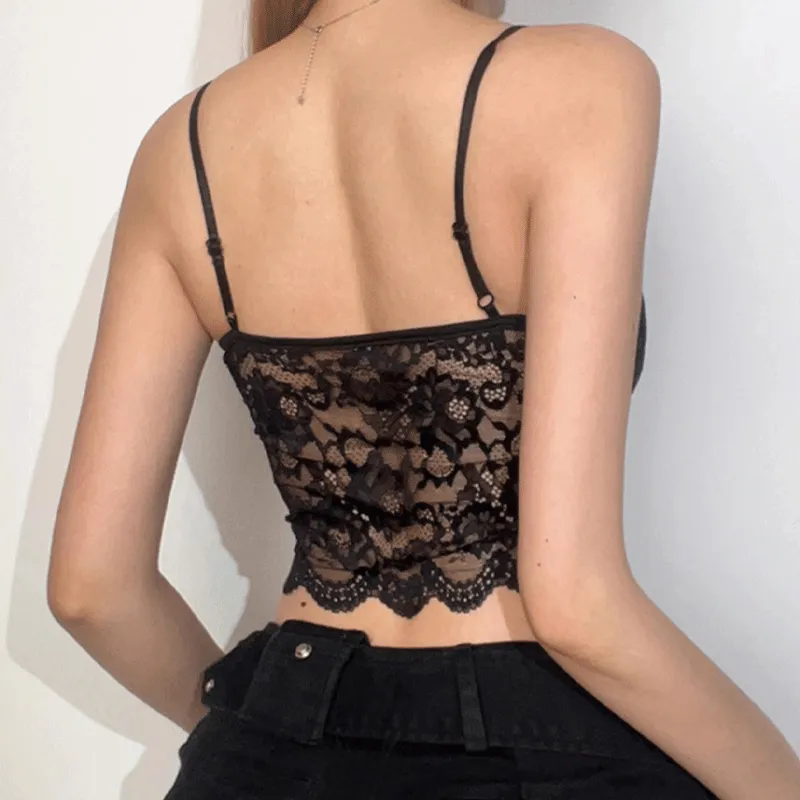 METE WHALE MT Camisole Women's Black-3