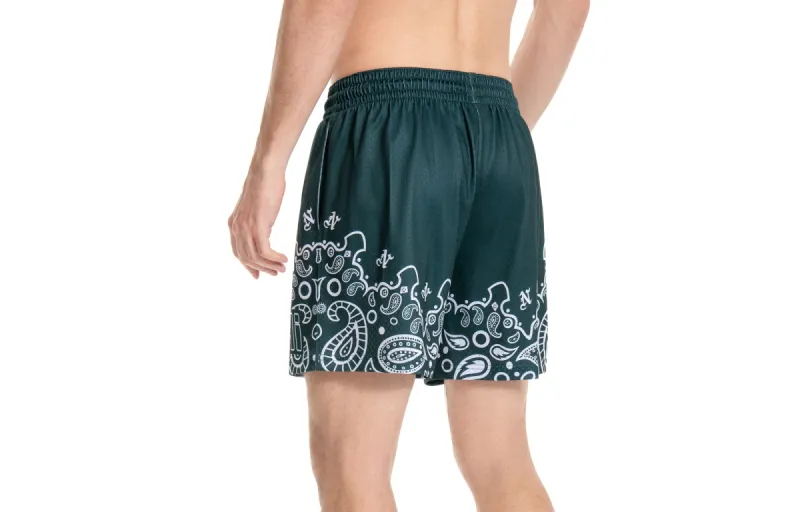 SALICHI Sports Shorts Unisex Green-6
