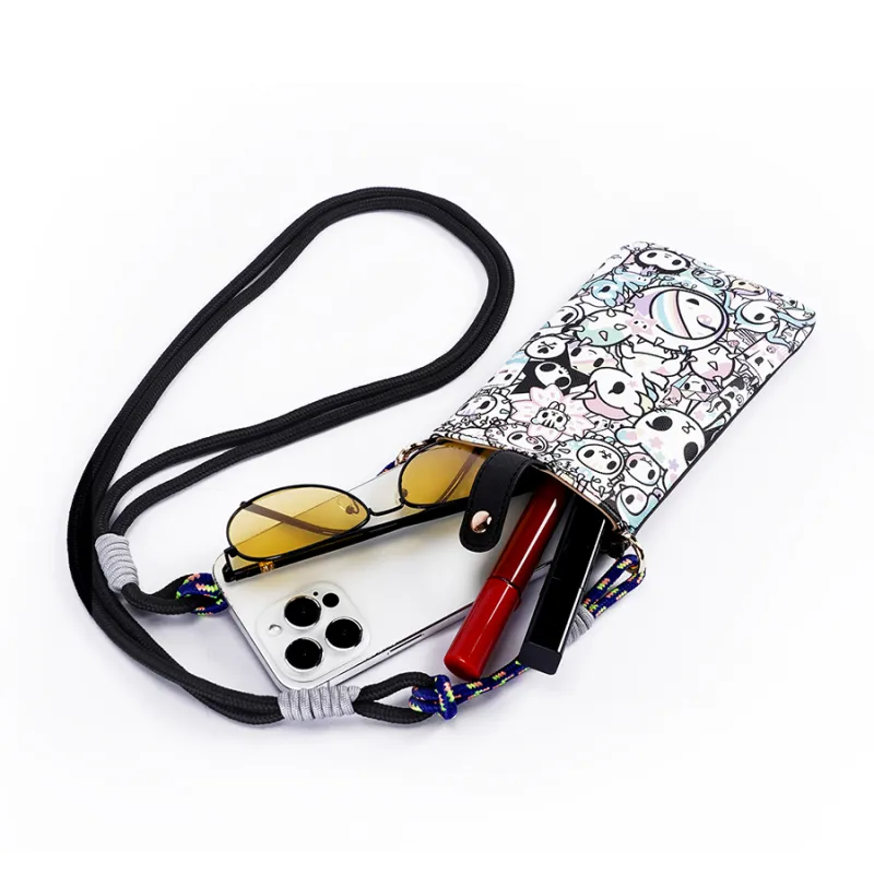 Tokidoki Unicorn Series PVC Shoulder Bag Regular Unisex Black-3