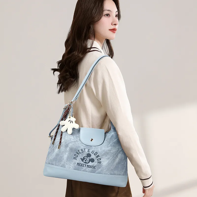 MESUCA Disney Collection Synthetic Leather Backpack Shoulder Bag Backpack Women's Multicolor-1