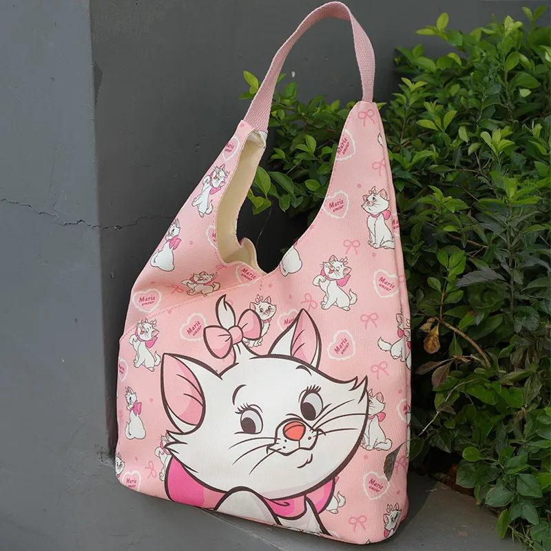 MESUCA Disney Collection Canvas Shoulder Bag Regular Women's Pink-3