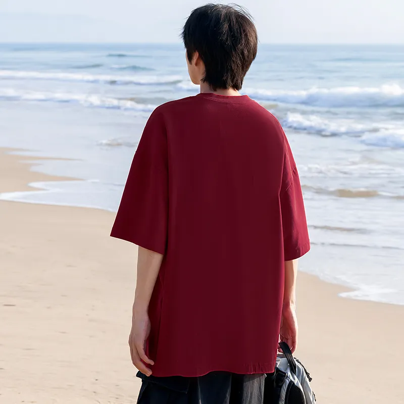 FUERZA Drop Shoulder Sleeve T Shirt Unisex-27