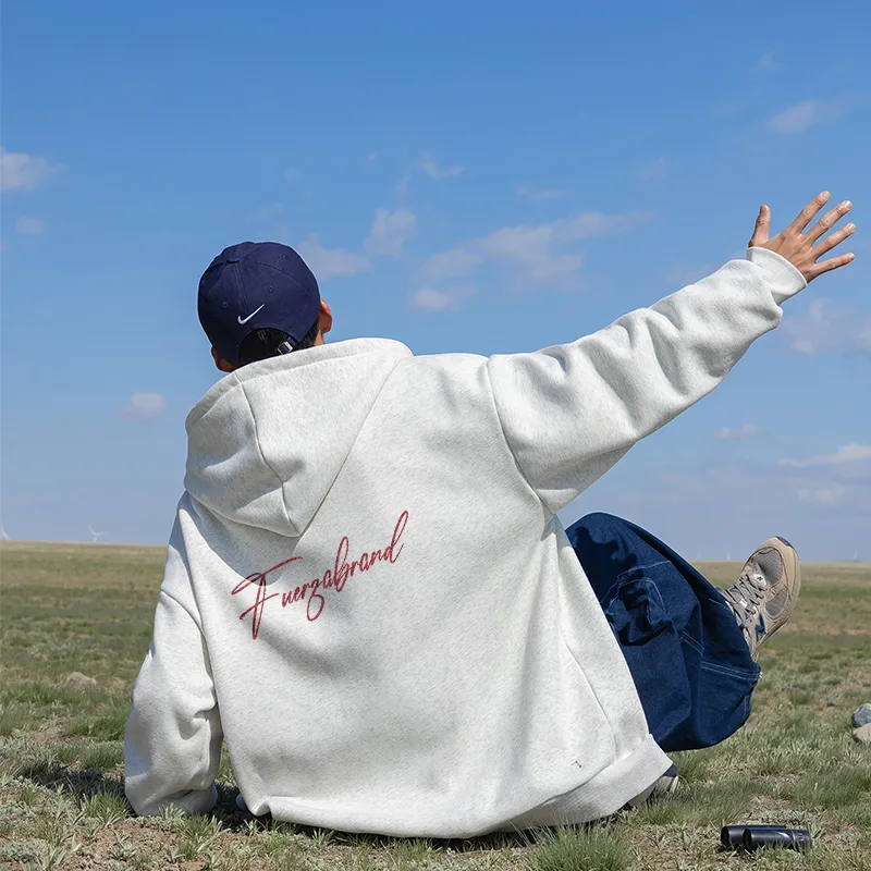 FUERZA Cardigan Sweatshirt Unisex-9