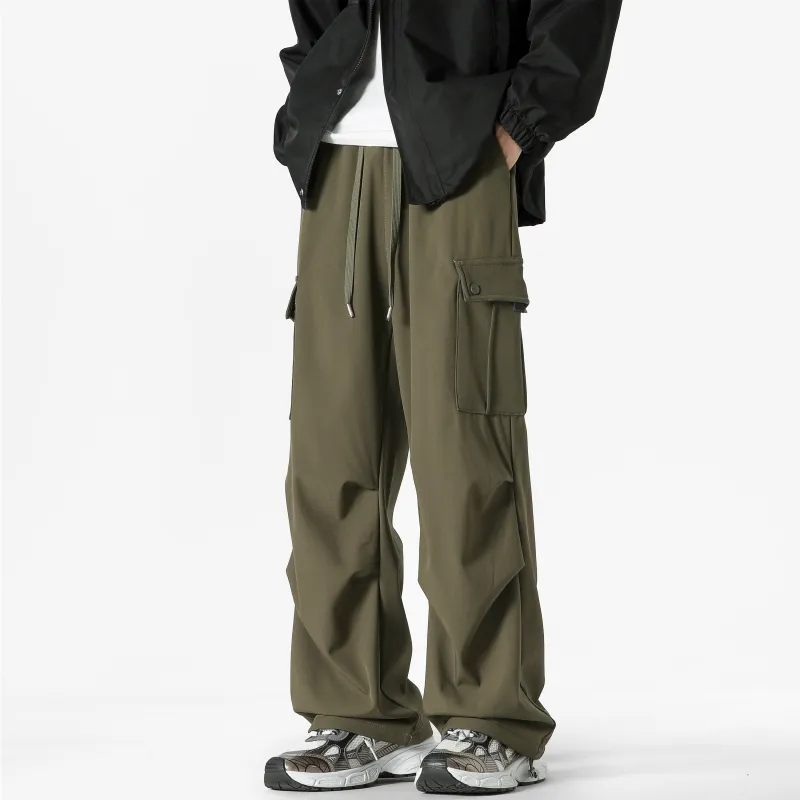 FUERZA Parachute Cargo Pants Unisex-11