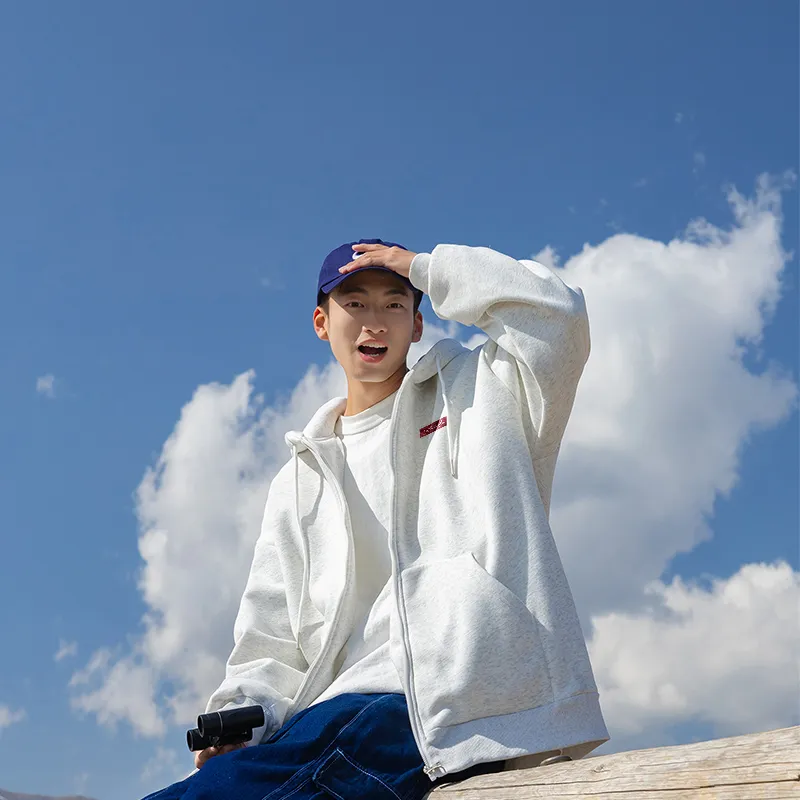 FUERZA Cardigan Sweatshirt Unisex-3