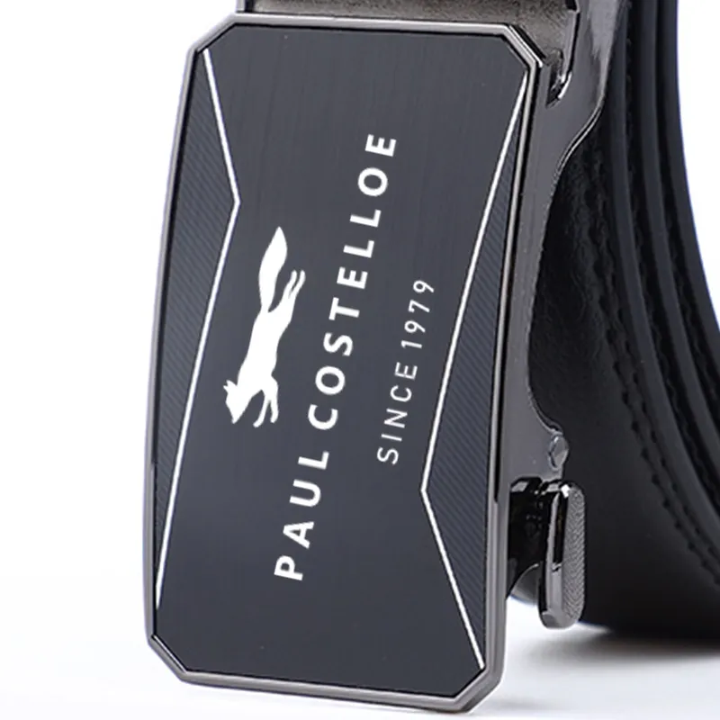 PAUL COSTELLOE Pu Leather Belts Unisex 3.5cm-1