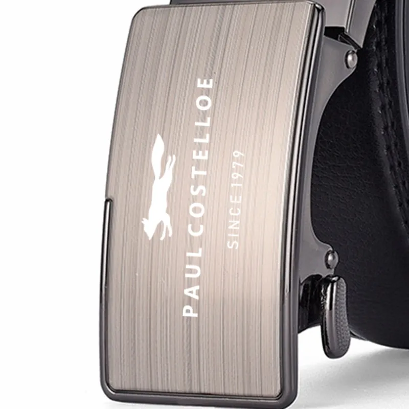 PAUL COSTELLOE Pu Leather Belts Unisex 3.5cm-1