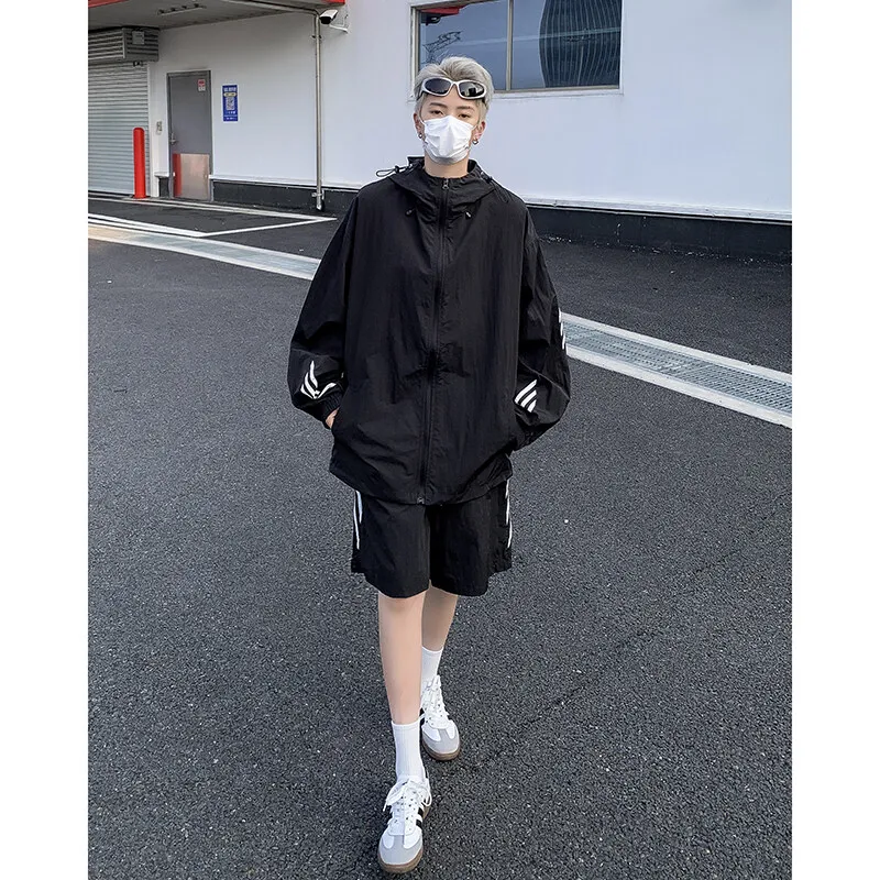 YPL Super Light Breathable Quick Dry UV Protection Sun Protection Clothing Unisex Two Piece Set-5
