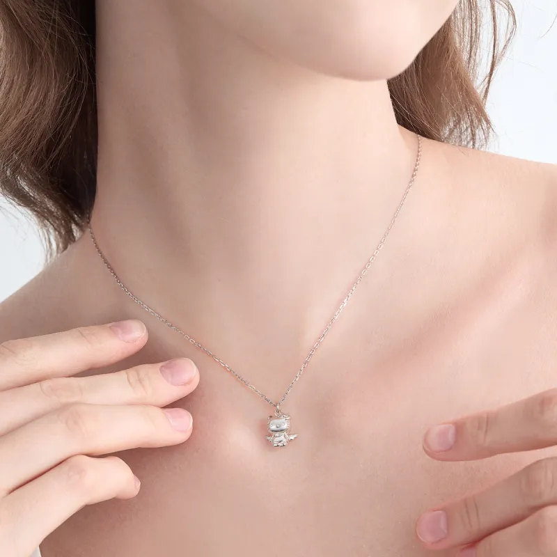 Sanrio S925 Silver Necklaces Women's-6