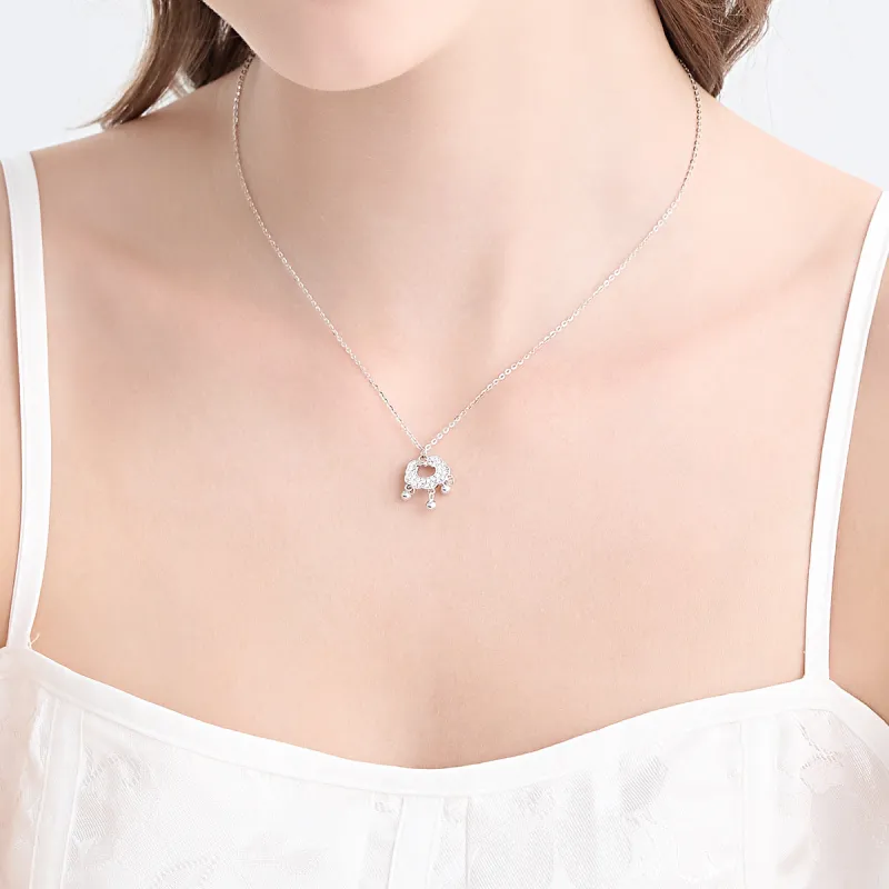 Sanrio S925 Silver Necklaces Women's-5