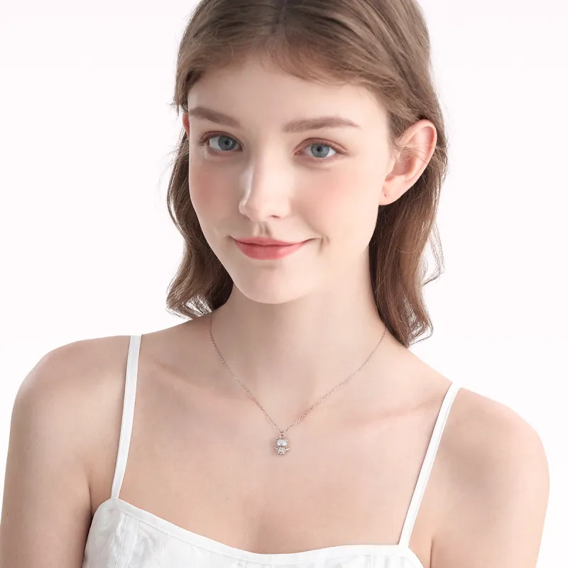 Sanrio S925 Silver Necklaces Women's-5