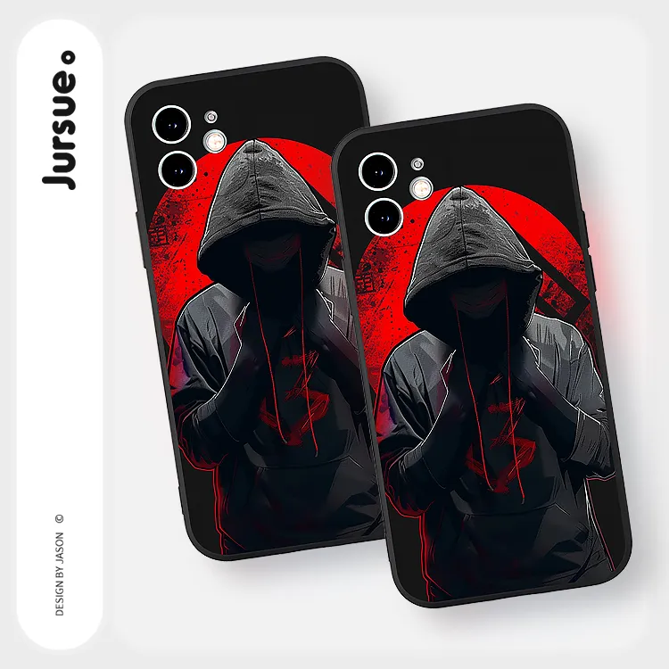 JURSUE TPU Material Phone Cases Compatibility With IPhone 16/15/14/13/12/11 Pro Max/SE 2020/XR/XS/8/7 Plus Cartoon-2
