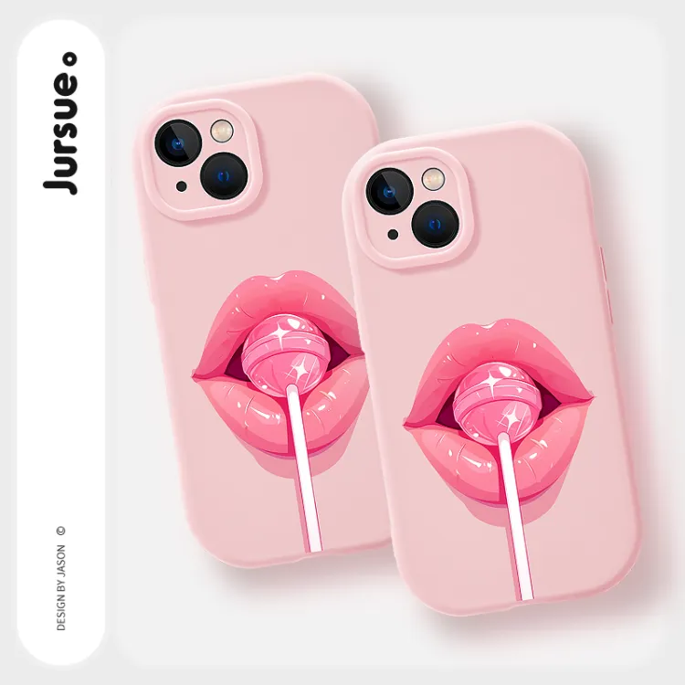 JURSUE TPU Material Girlish Cute Phone Cases Compatibility With IPhone 16/15/14/13/12/11 Pro Max/SE 2020/XR/XS/8/7 Plus-2