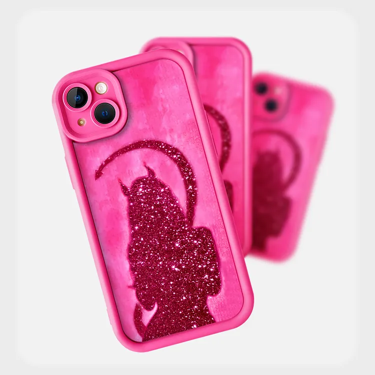JURSUE TPU Material Phone Cases Compatibility IPhone16/15/14/13/12/11ProMa Cute Style Sweet Style-4