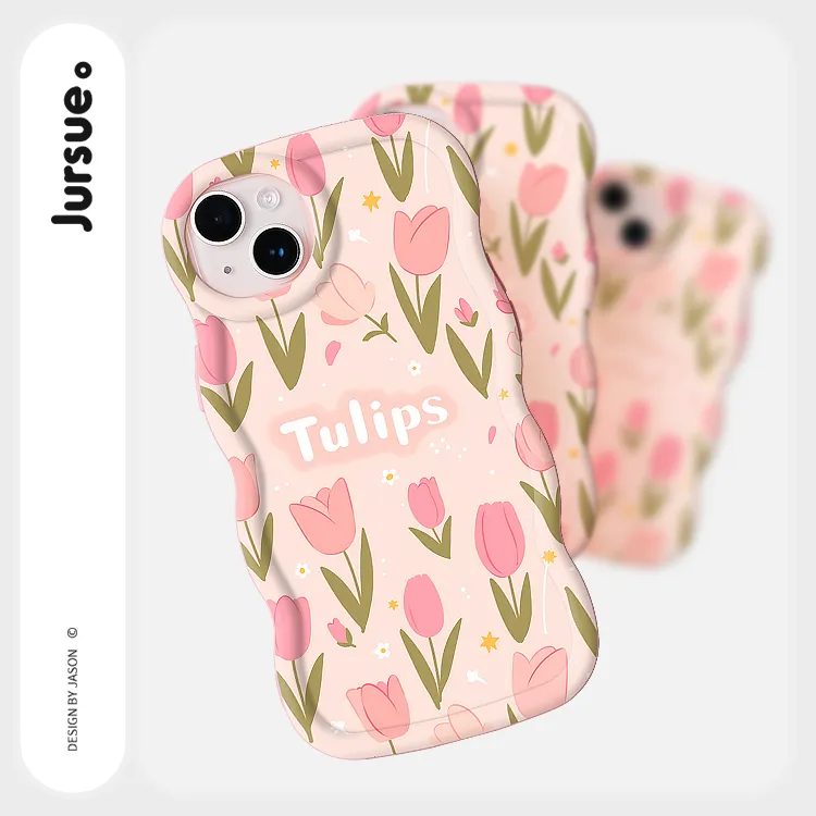 JURSUE TPU Material Phone Cases Compatibility With IPhone 15/14/13/12/11 Pro Max/SE 2020/XS/8/7 Plus Refreshing-4
