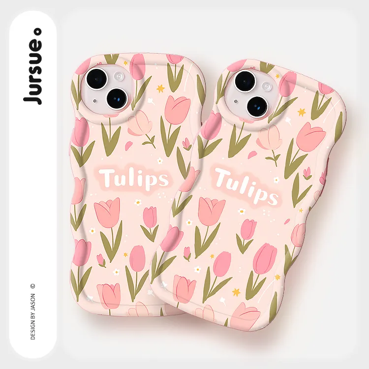 JURSUE TPU Material Phone Cases Compatibility With IPhone 15/14/13/12/11 Pro Max/SE 2020/XS/8/7 Plus Refreshing-3