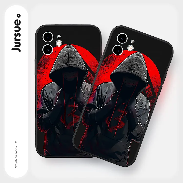 JURSUE TPU Material Phone Cases Compatibility With IPhone 16/15/14/13/12/11 Pro Max/SE 2020/XR/XS/8/7 Plus Cartoon-3