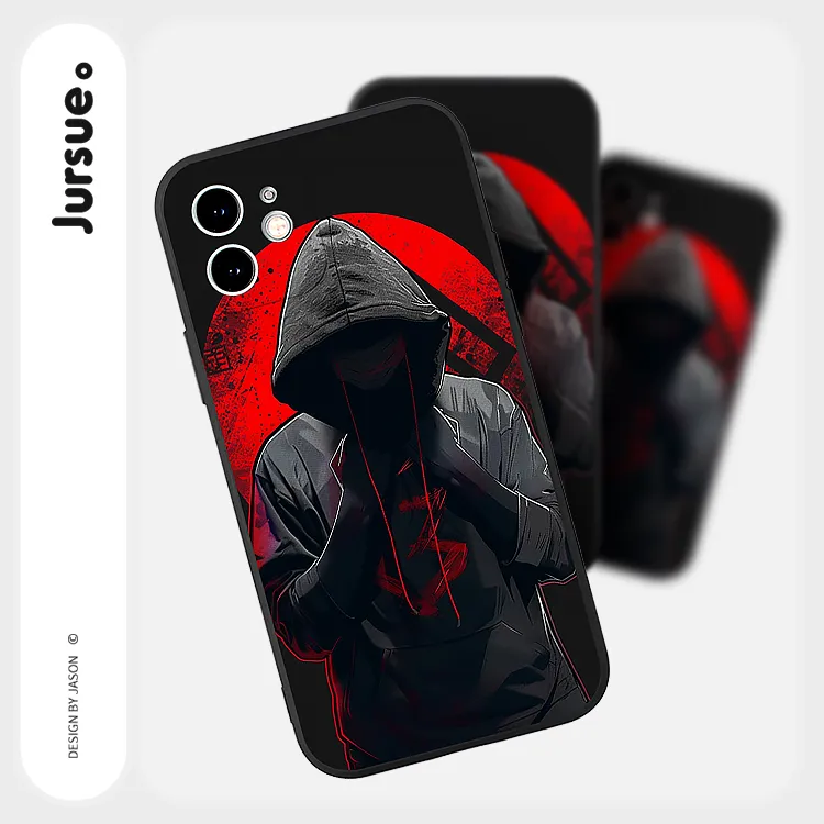 JURSUE TPU Material Phone Cases Compatibility With IPhone 16/15/14/13/12/11 Pro Max/SE 2020/XR/XS/8/7 Plus Cartoon-4