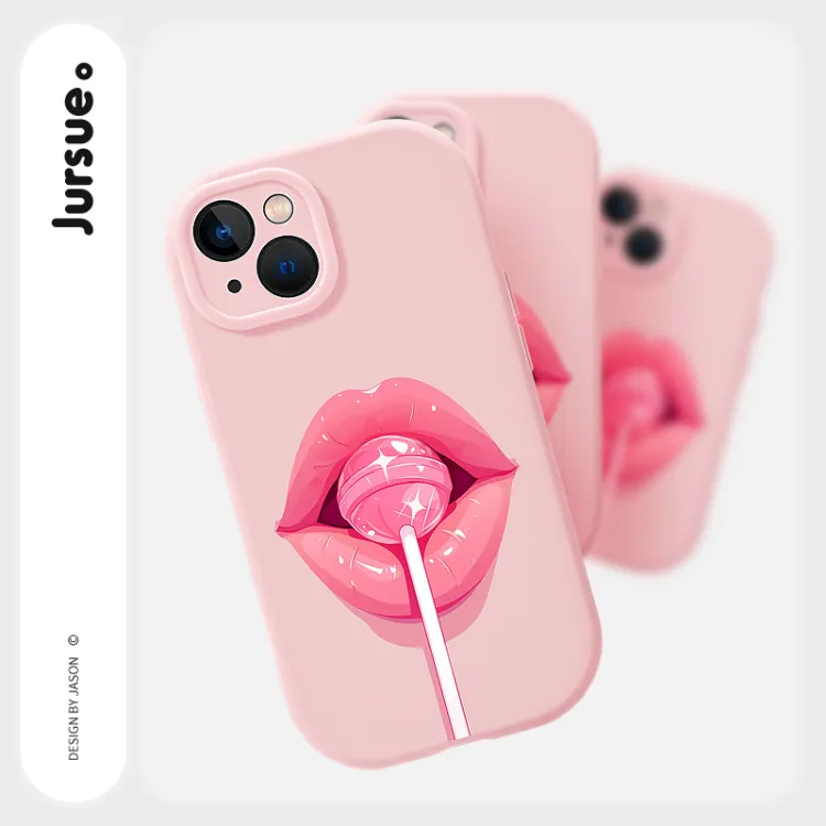 JURSUE TPU Material Girlish Cute Phone Cases Compatibility With IPhone 16/15/14/13/12/11 Pro Max/SE 2020/XR/XS/8/7 Plus-4