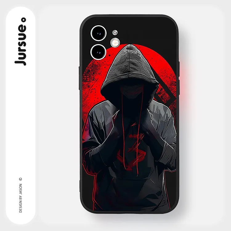 JURSUE TPU Material Phone Cases Compatibility With IPhone 16/15/14/13/12/11 Pro Max/SE 2020/XR/XS/8/7 Plus Cartoon-1